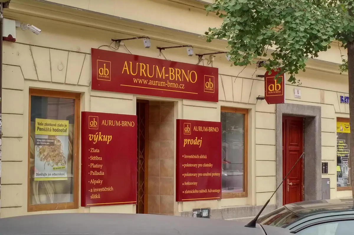 Výkup zlata a stříbra Aurum Brno